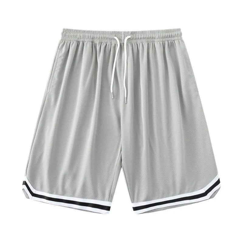 Liam Basketball Shorts - Color:Light Gray;Size:S