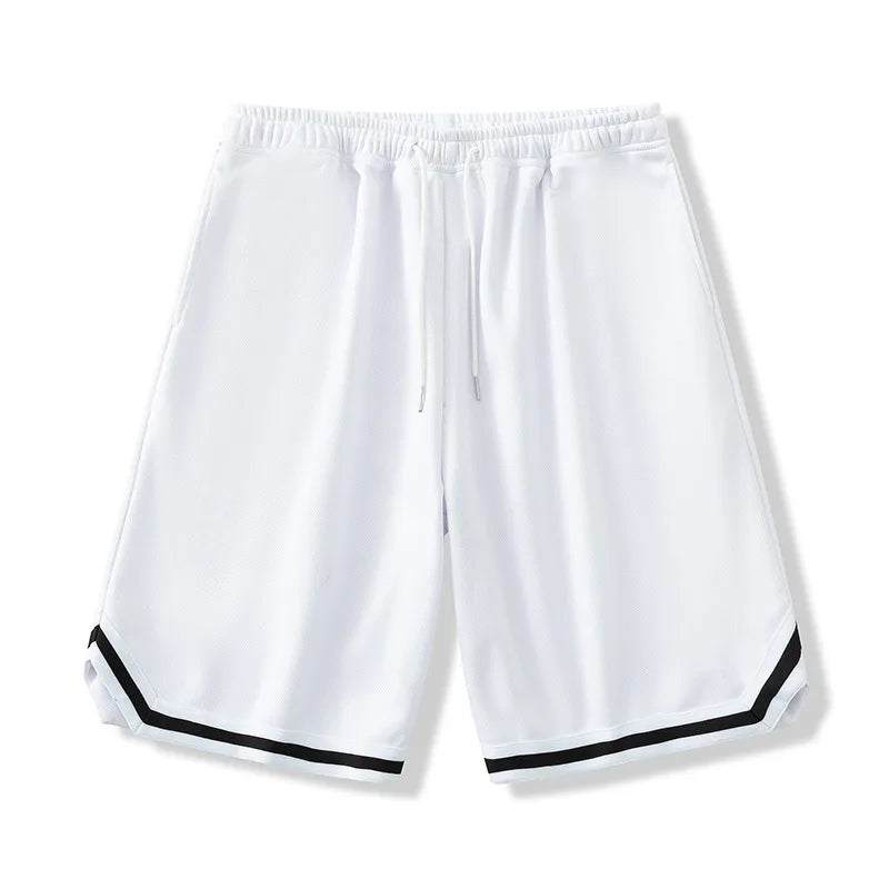 Liam Basketball Shorts - Color:White;Size:S