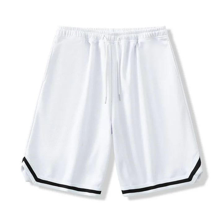 Liam Basketball Shorts - Color:White;Size:S