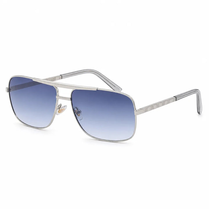 Liam Oval Frame Shades - Color:Gray