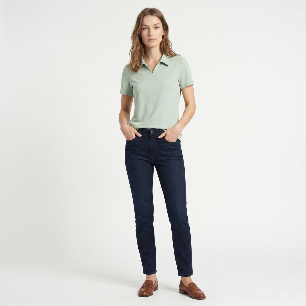Bethany Polo Collar Shirt
