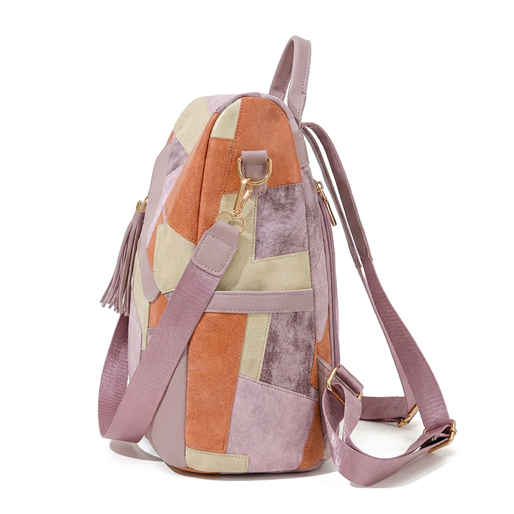 Light Purple Anchi Miller Contrast Backpack 3