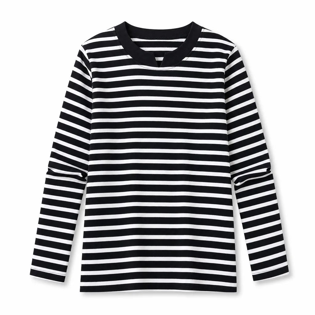Lily Long Sleeve Shirt - Color:Black;Size:S