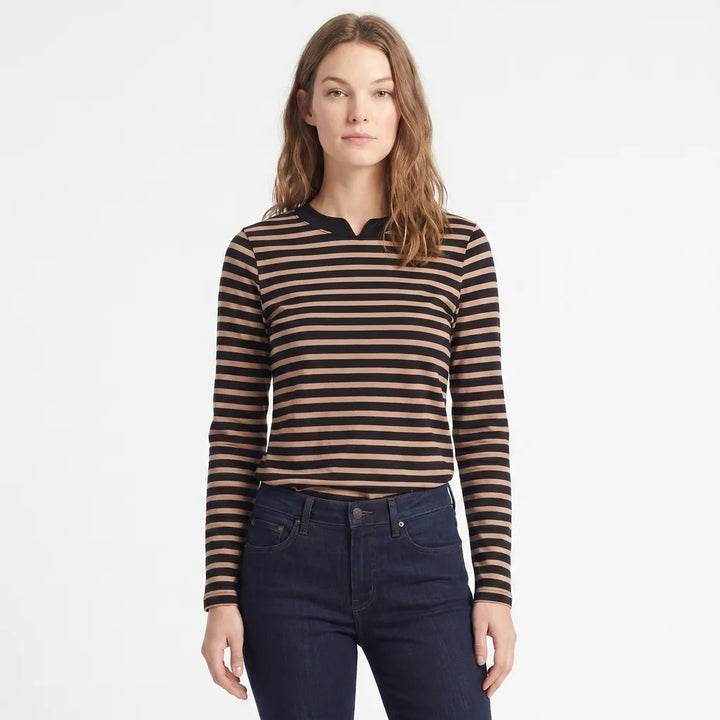 Women's Fairfax Cotton Striped T-Shirt