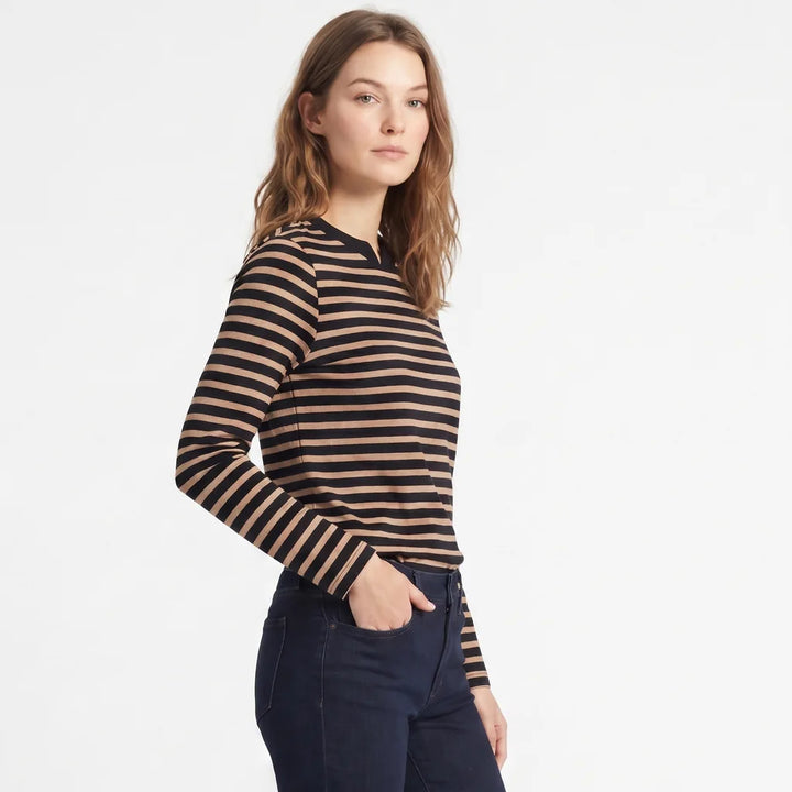 Women's Fairfax Cotton Striped T-Shirt