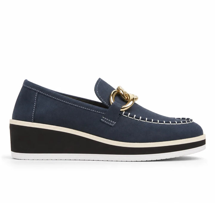 Women's Stuart Chain Wedge Loafers