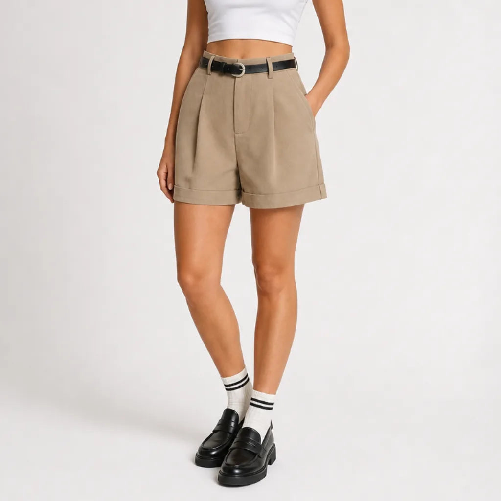 Women's Bennett Cuffed Tailored Shorts
