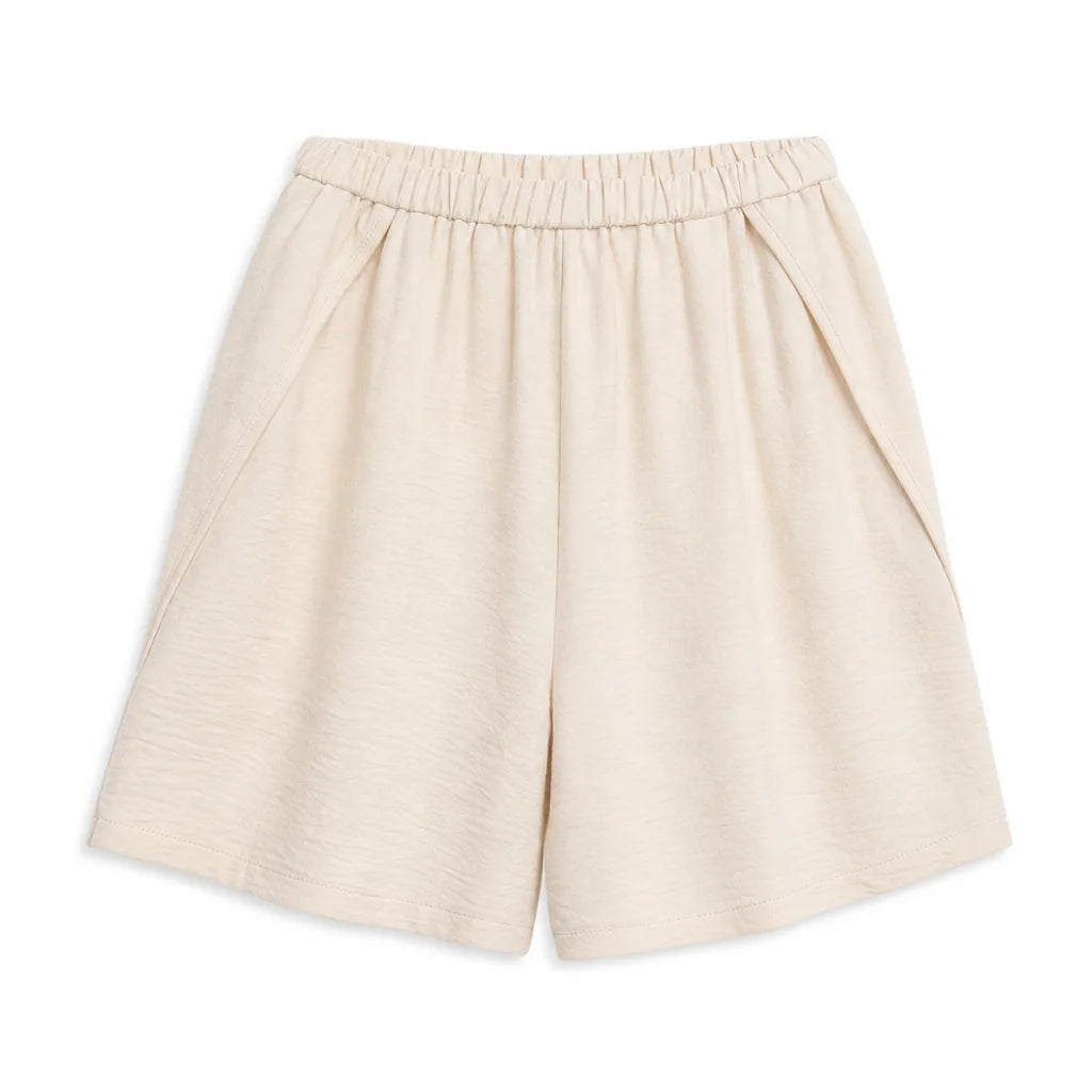 Lucy Culotte Shorts - Color:Apricot;Size:S