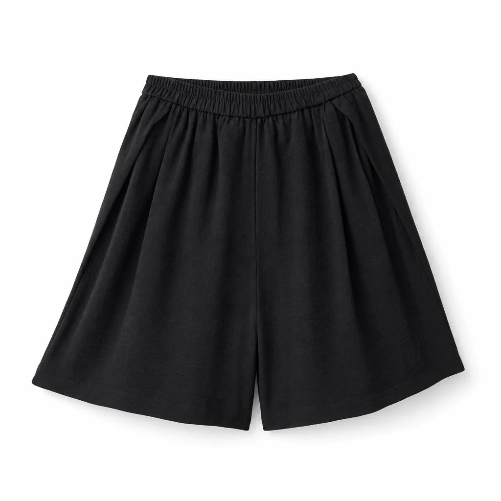 Lucy Culotte Shorts - Color:Black;Size:S