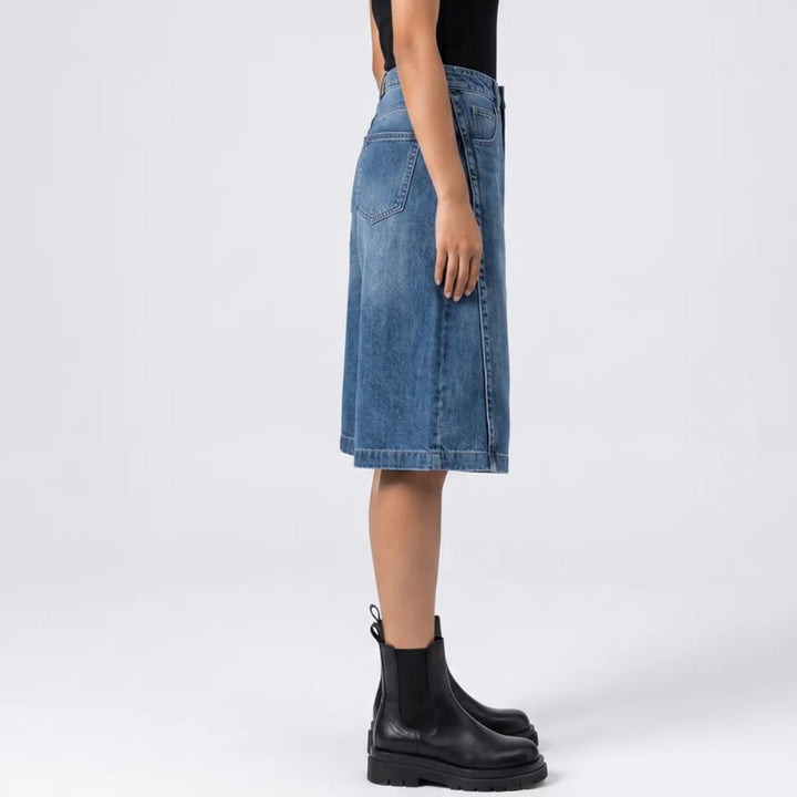 Women's Lyla High-Waist Denim Shorts