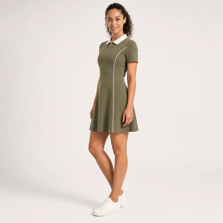 Women's Lyra Polo Midi Dress