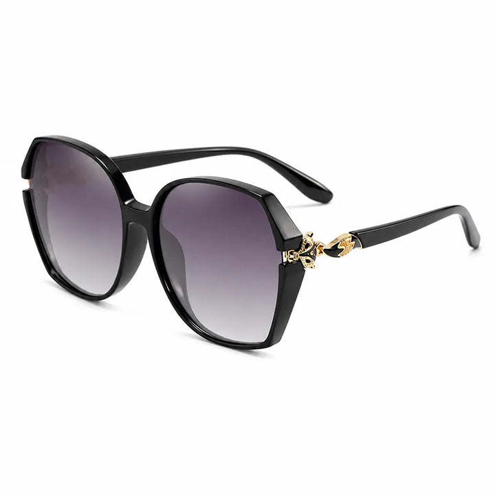 Madeline Oversized Shades - Color:Black