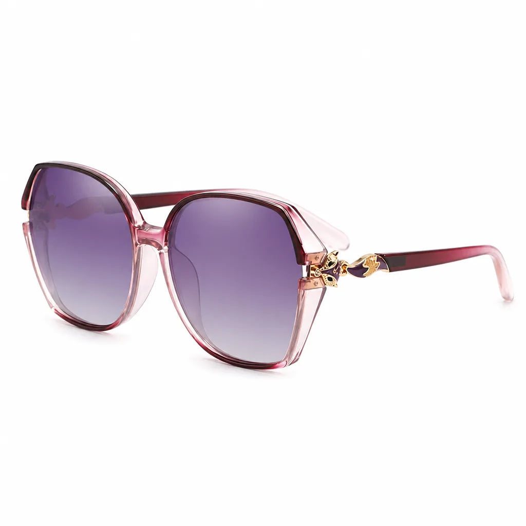 Madeline Oversized Shades - Color:Purple