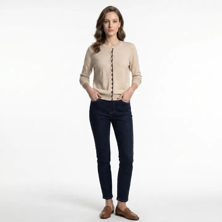 Madeline Panelled Knit Top