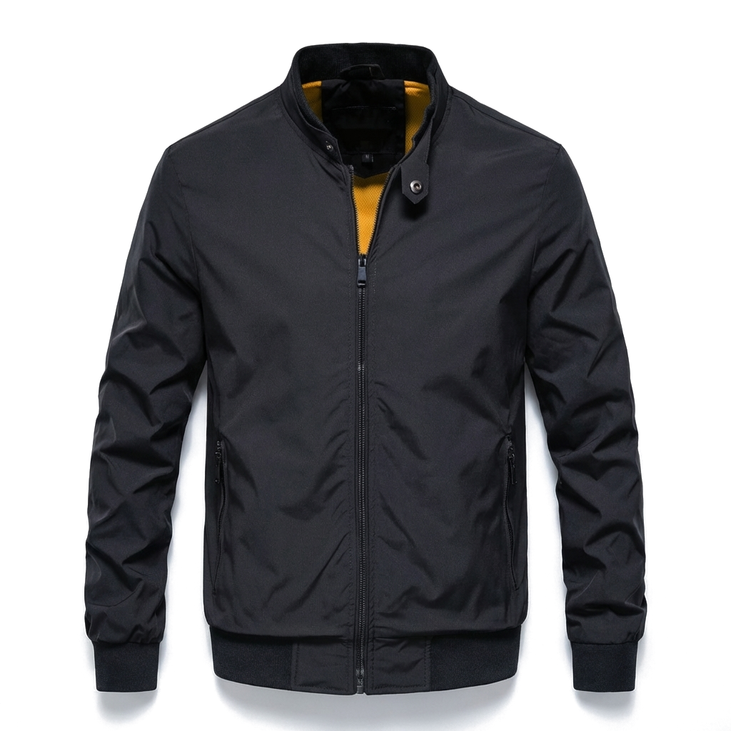 Marcus Dan Jacket - Color:Black;Size:XL