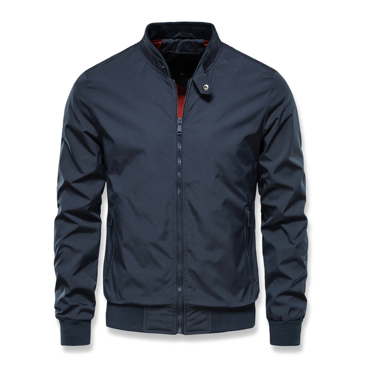 Marcus Dan Jacket - Color:Navy;Size:4XL
