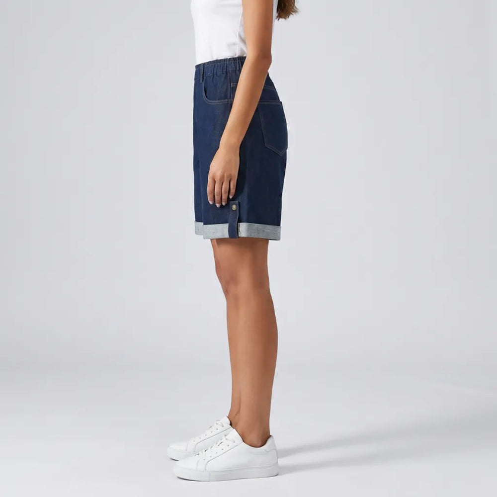Women's Thatcher High-Rise Wide-Leg Shorts