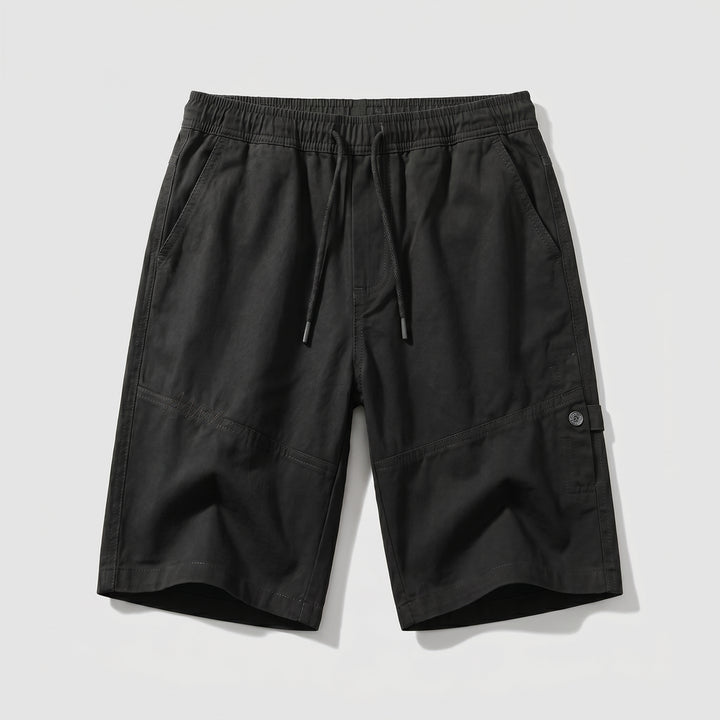 Mason Cotton Cargo Shorts - Color:Black;Size:XS