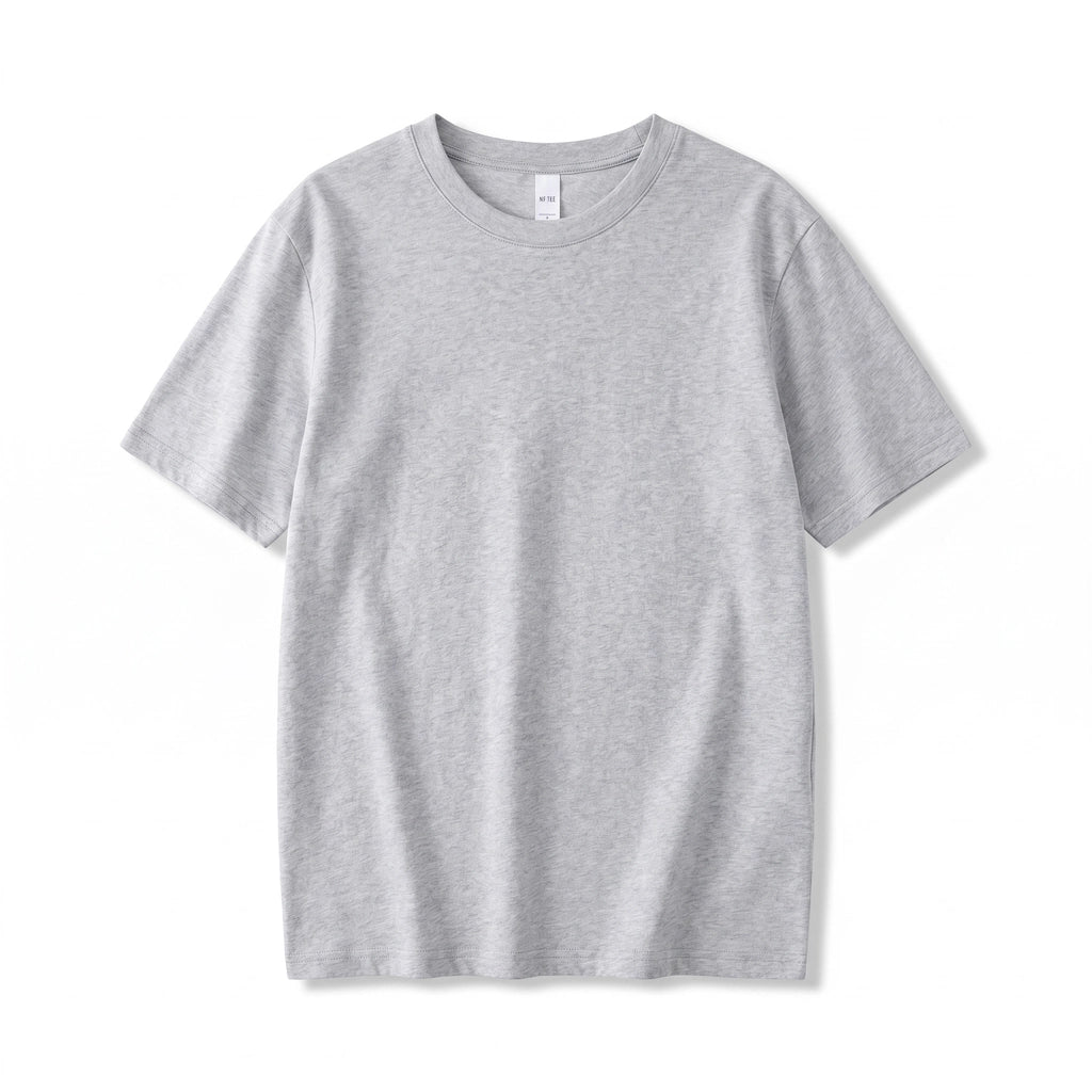Mason Crew Neck T-Shirt - Color:Light Gray;Size:S