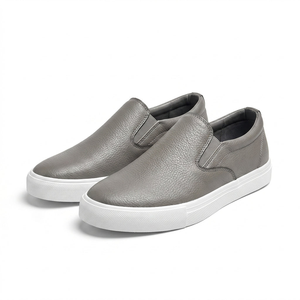 Mason Ridge Slip-On Sneakers - Color:Gray;Size:39