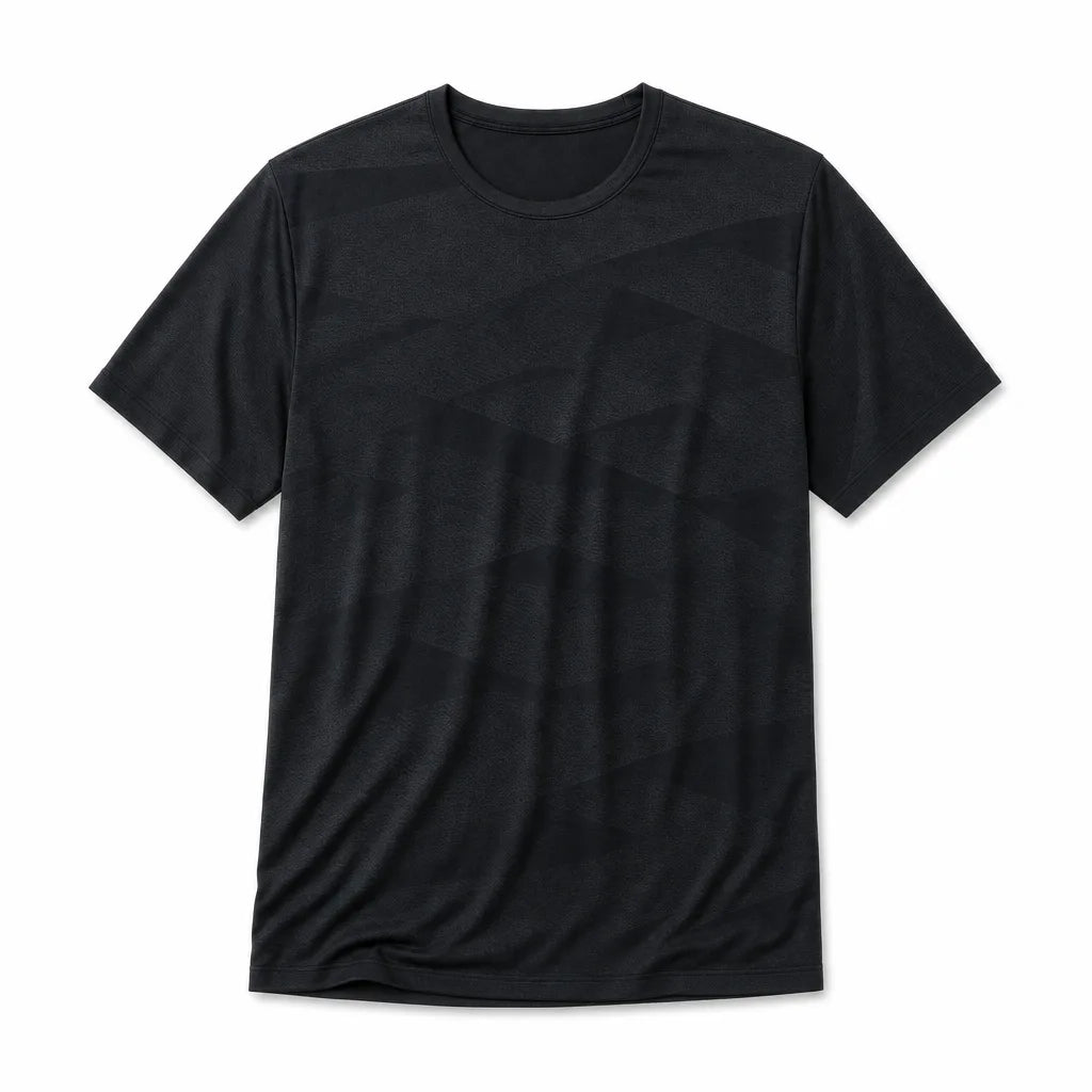 Matthew Crew Neck T-Shirt - Color:Black;Size:M