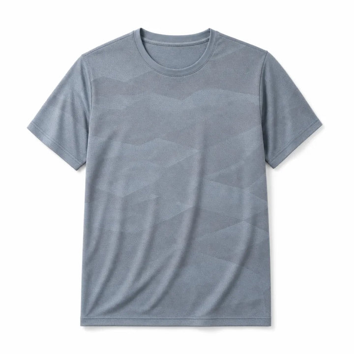 Matthew Crew Neck T-Shirt - Color:Gray;Size:M