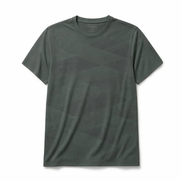 Matthew Crew Neck T-Shirt - Color:Green;Size:M