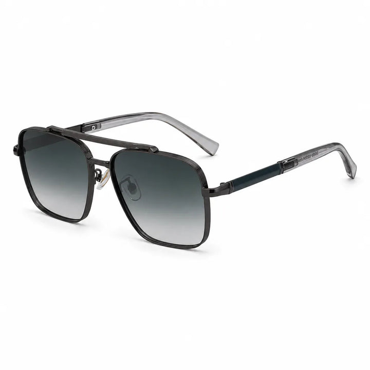 Matthew Double Bridge Shades - Color:Green
