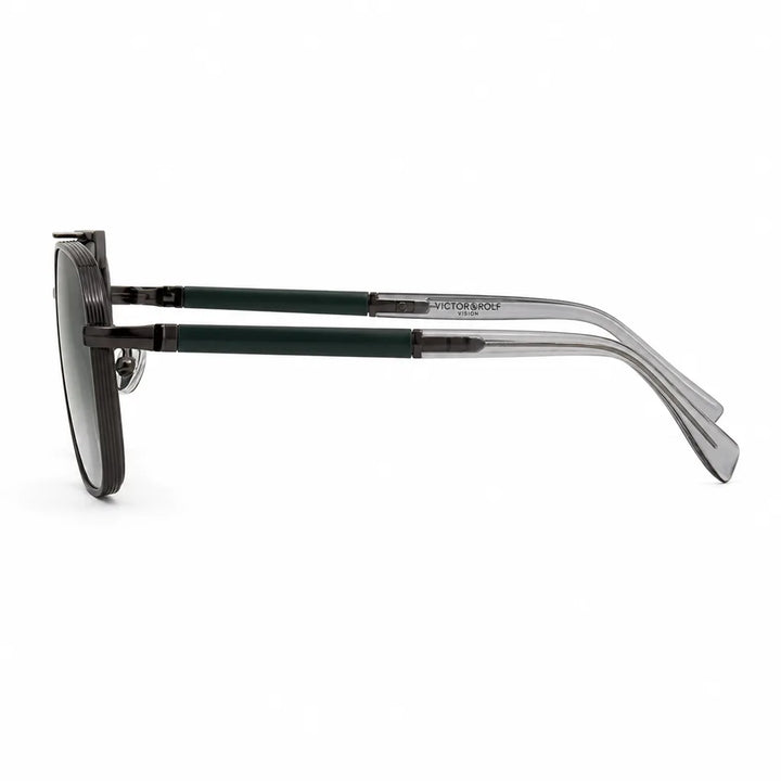 Men's Cunmetal Green Juliet Double Bridge Shades