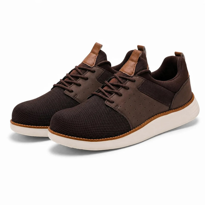 Matthew Low-Top Sneakers - Color:brown;Size:7.5