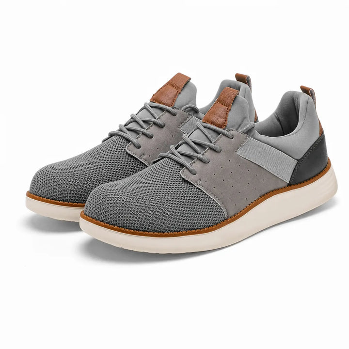 Matthew Low-Top Sneakers - Color:Gray;Size:7.5