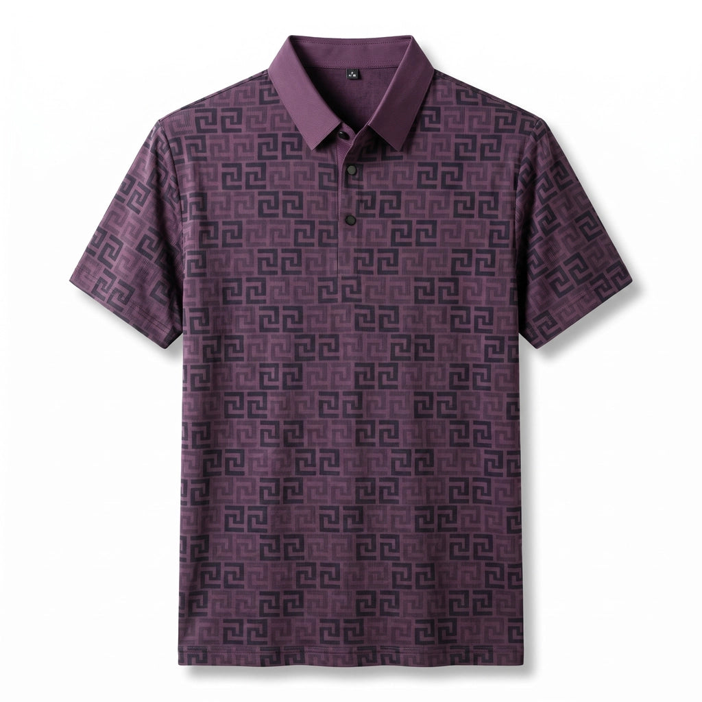 Benjamin Polo Shirt - Color:Mauve;Size:S