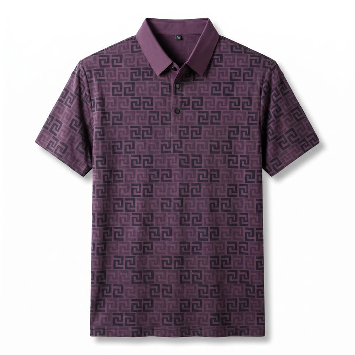 Benjamin Polo Shirt - Color:Mauve;Size:S