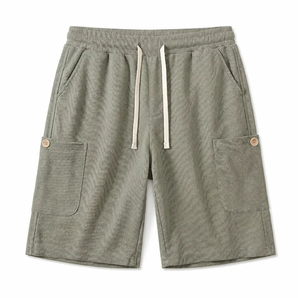 Michael Knit Shorts - Color:Green;Size:XXS