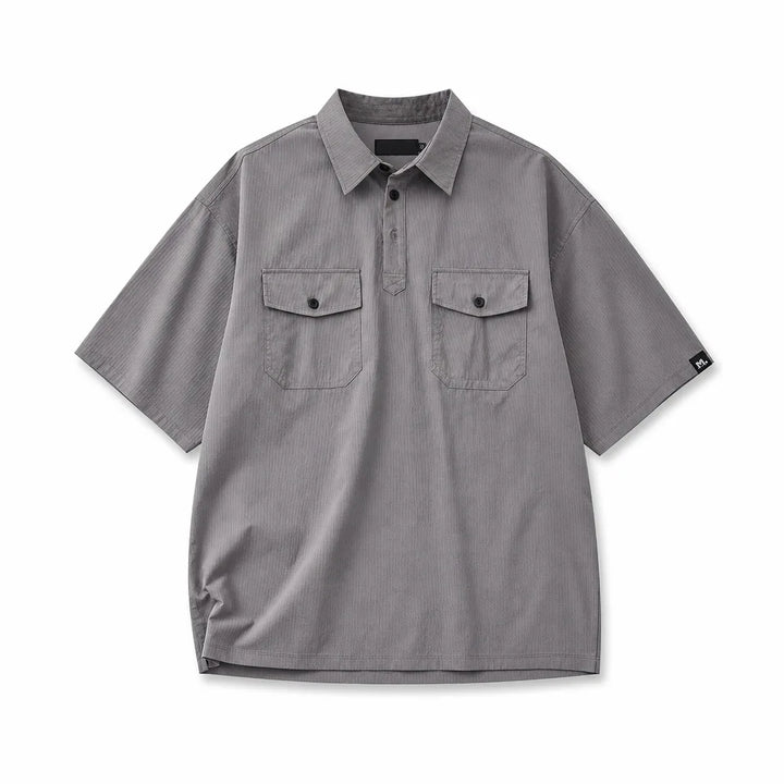 Michael Short Sleeve Polo Shirt - Color:Gray;Size:S