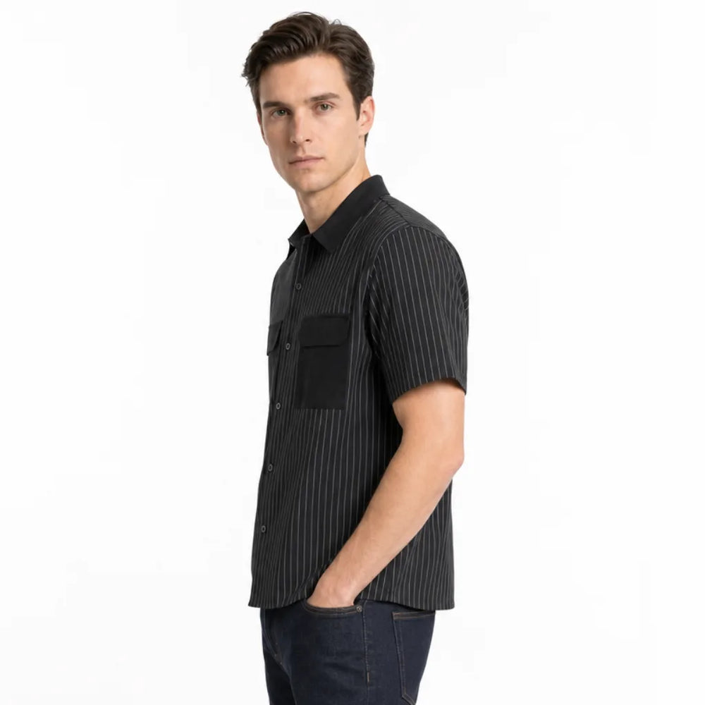 Men's Ronan Striped Short Sleeve Shirt