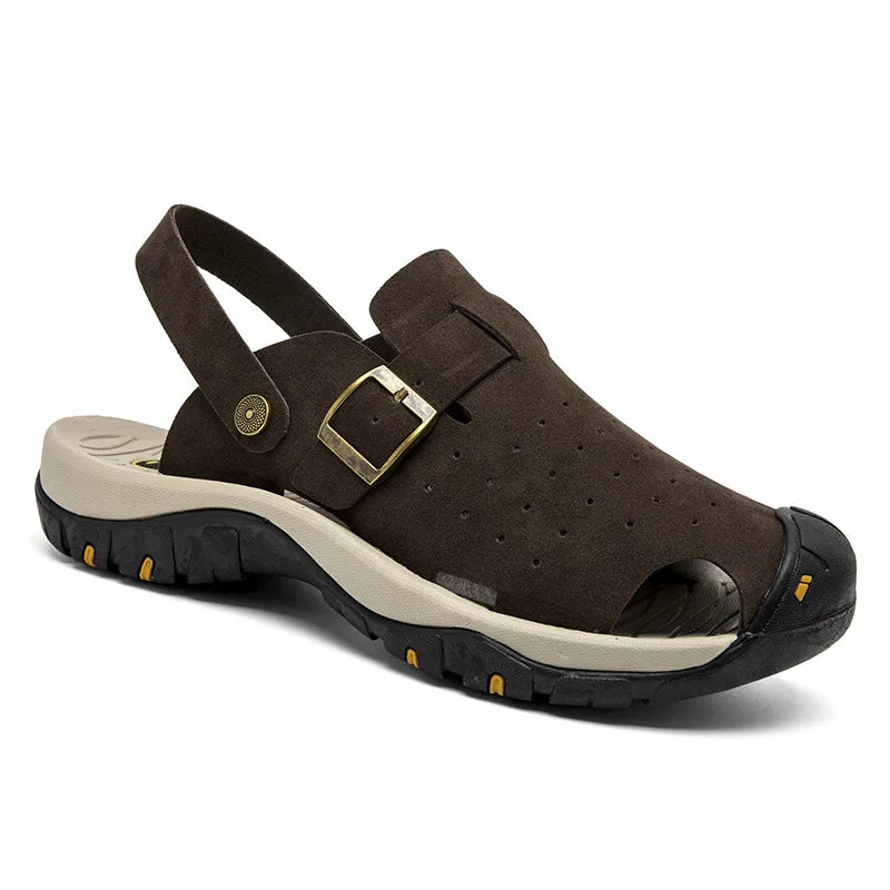 Men's Fairbanks Leather Fisherman Sandals
