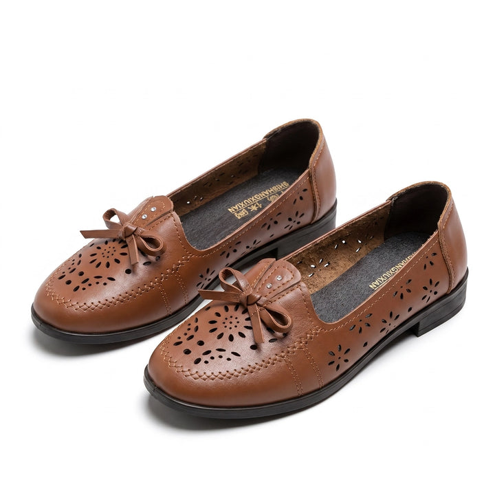 Naomi Moore Flats - Color:Brown;Size:35