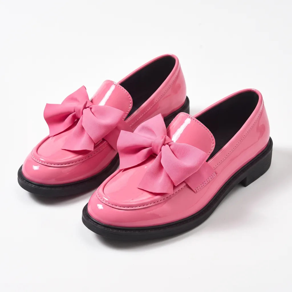 Natalia Platform Loafers - Color:Pink;Size:35