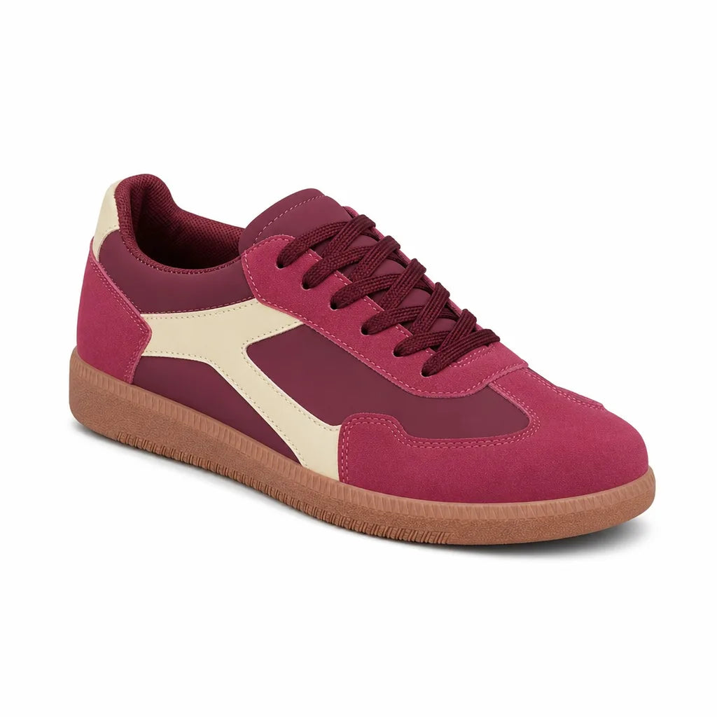 Women's Pink 66 Harrison Contrast Panel Sneakers