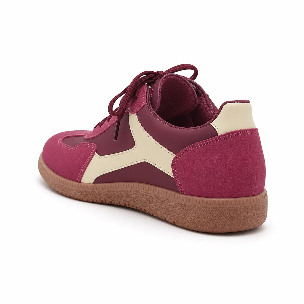 Women's Pink 66 Harrison Contrast Panel Sneakers