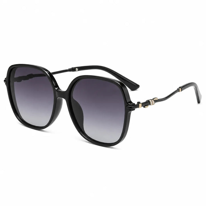 Natalie Square Shades - Color:Black