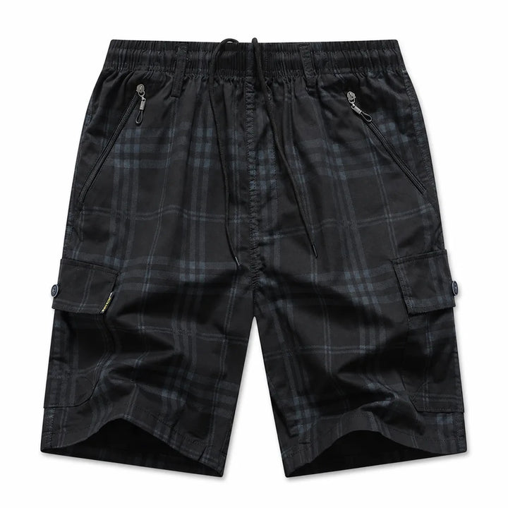 Nathan Cotton Shorts - Color:Blue;Size:M