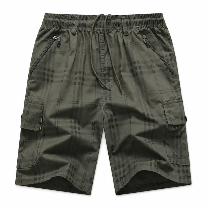 Nathan Cotton Shorts - Color:Green;Size:M