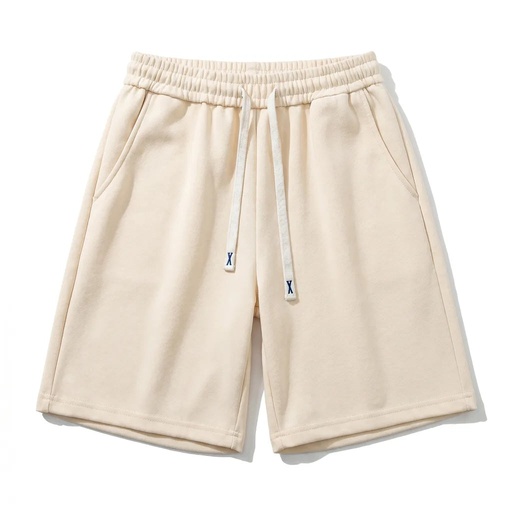 Nathaniel Loose Fit Shorts - Color:Apricot;Size:S