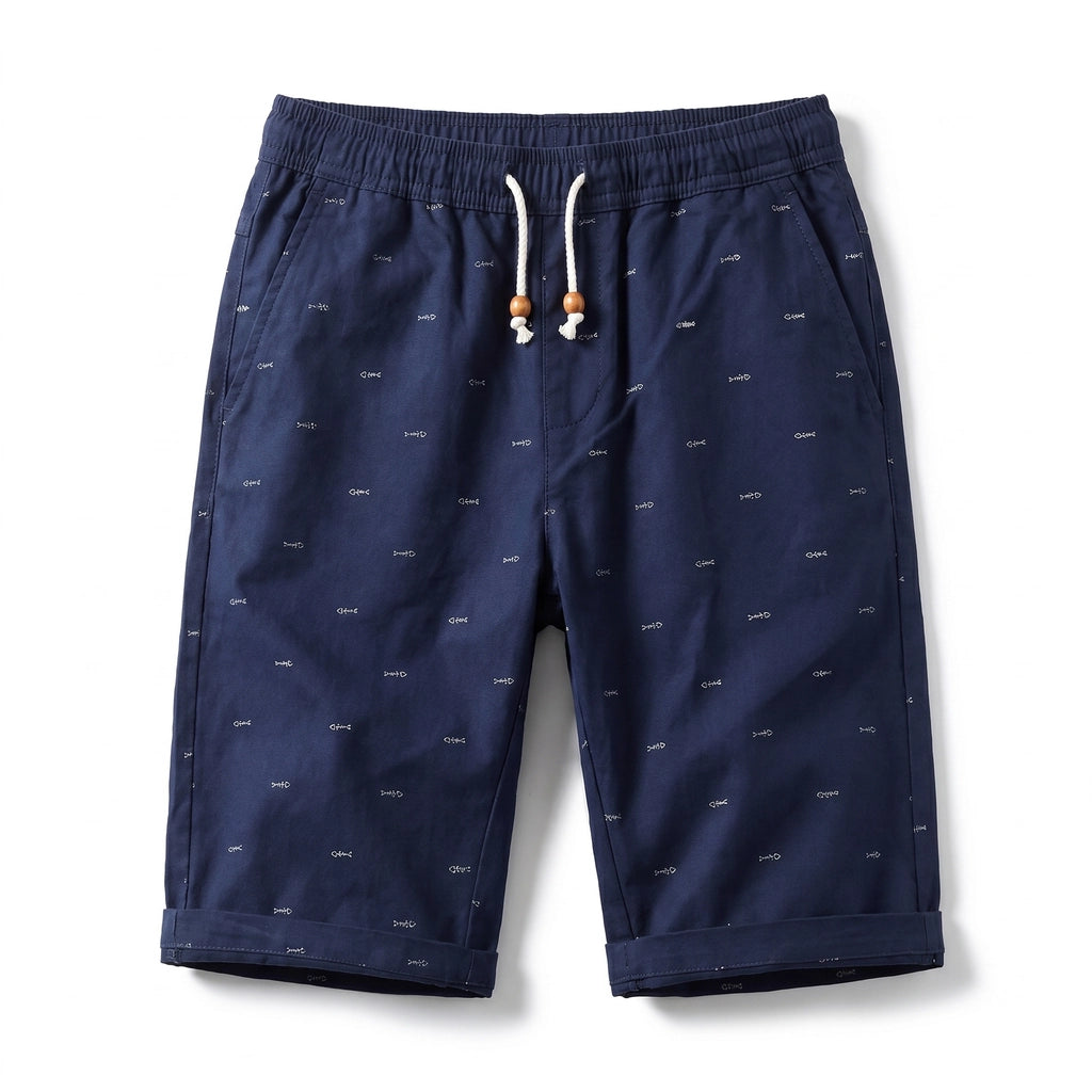 Gregory Cotton Chino Shorts - Color:Navy;Size:M
