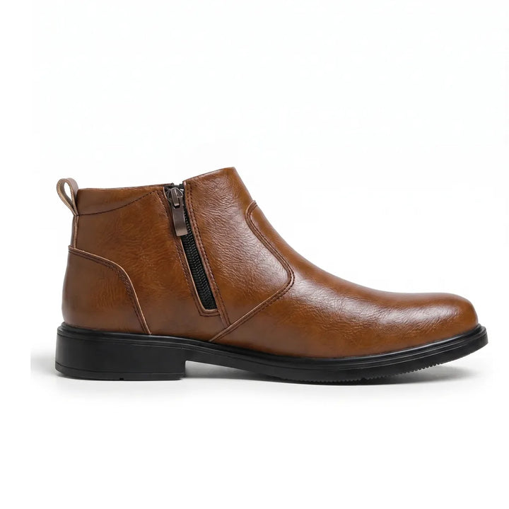 Kendrick Leather Zip Boots
