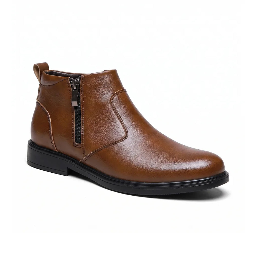 Kendrick Leather Zip Boots