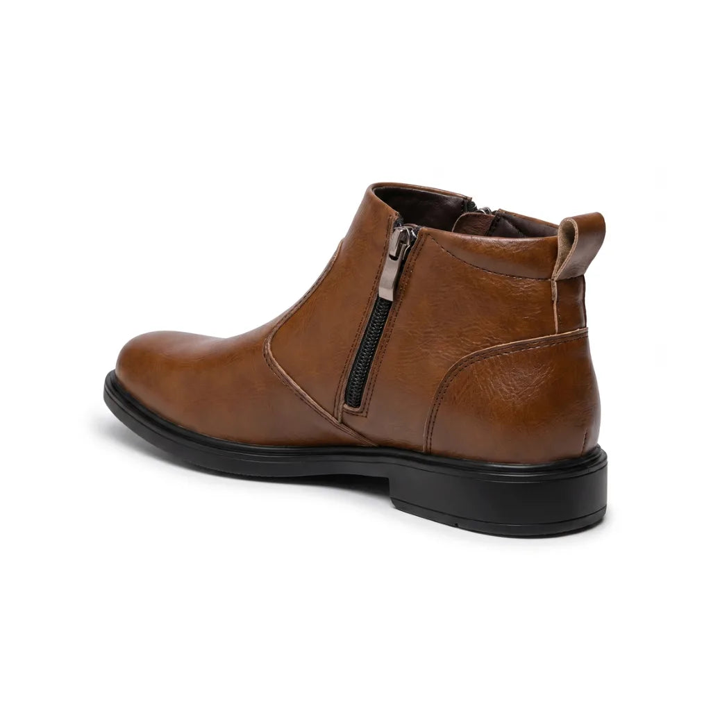 Kendrick Leather Zip Boots