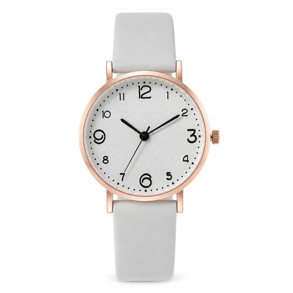 Nicole Minimal Watch - Color:Green;Size:One size